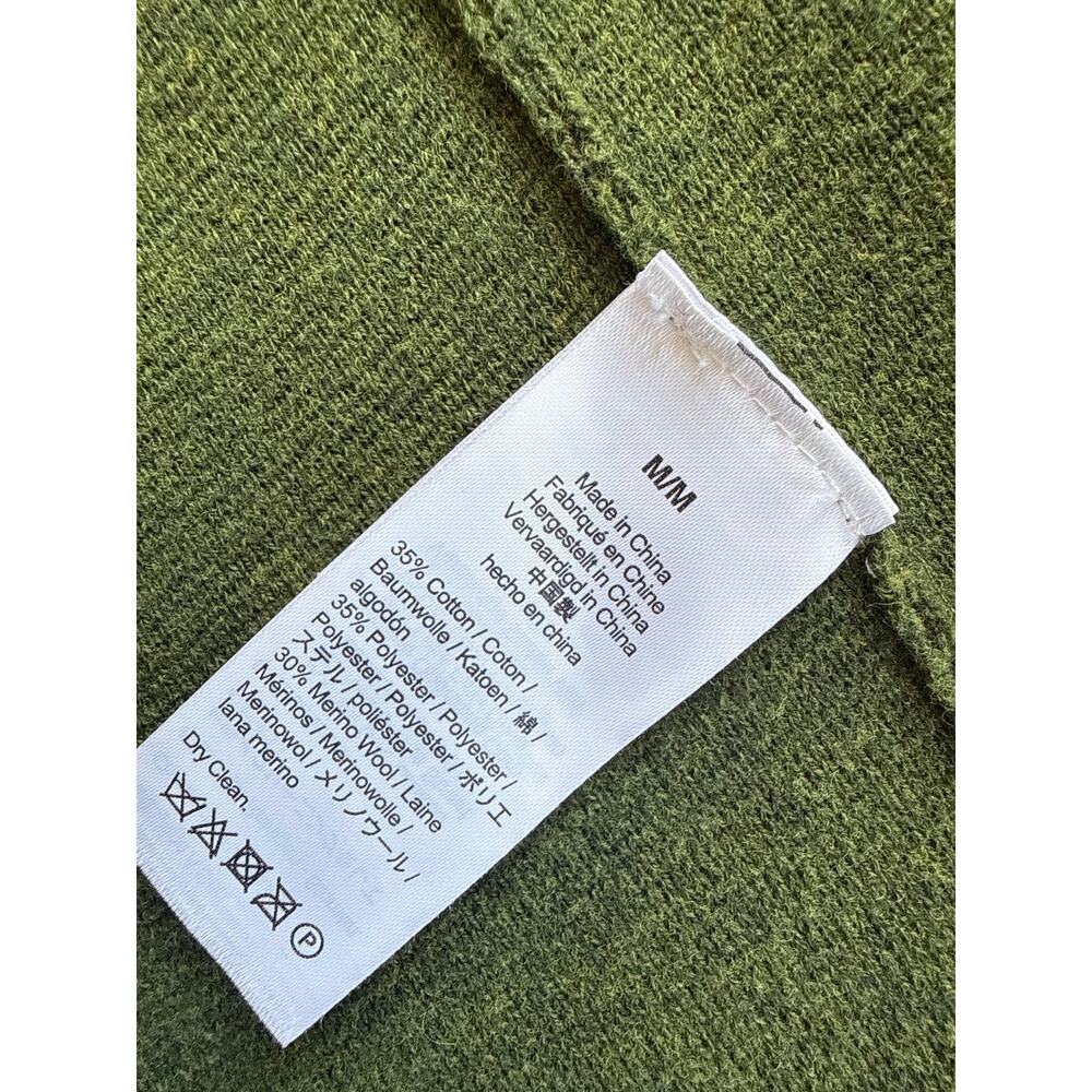 J. Crew Sophie Open Front Knit Cardigan Blazer in Green Size Medium - Picture 5 of 7